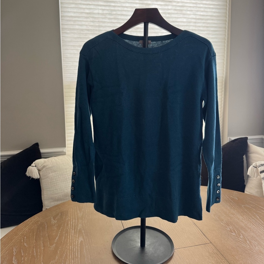 J. Jill Teal Sweater